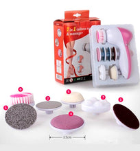 Charger l'image dans la galerie, Outil de soin des pieds 7 en 1 pour une peau morte propre et masseur