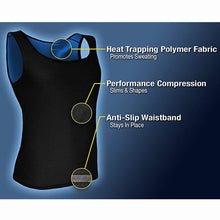 Charger l'image dans la galerie, SWEAT SHAPER DÉBARDEUR ORIGINAL PREMIUM POUR PERTE DE POIDS POUR FEMMES ET HOMMES