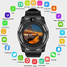 Charger l'image dans la galerie, Smart watch v8 montre intelligente Bluetooth écran tactile Android