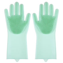 Charger l'image dans la galerie, 2Pcs=1 Pair Gants De Nettoyage Magique Ultra-Puissant En Silicone - Multifonctions