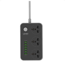 Charger l'image dans la galerie, Rallonge adaptateur chargeur, 3 prises universelles, 6 ports USB