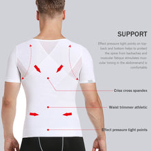Charger l'image dans la galerie, 2019 Men t-shirt Slimming Body Pour un corps étonnant
