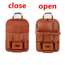 Charger l'image dans la galerie, ORGANISEUR DE SIÈGE ARRIÈRE DE VOITURE EN CUIR