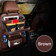 Charger l'image dans la galerie, ORGANISEUR DE SIÈGE ARRIÈRE DE VOITURE EN CUIR